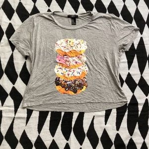 Forever21 donut crop top